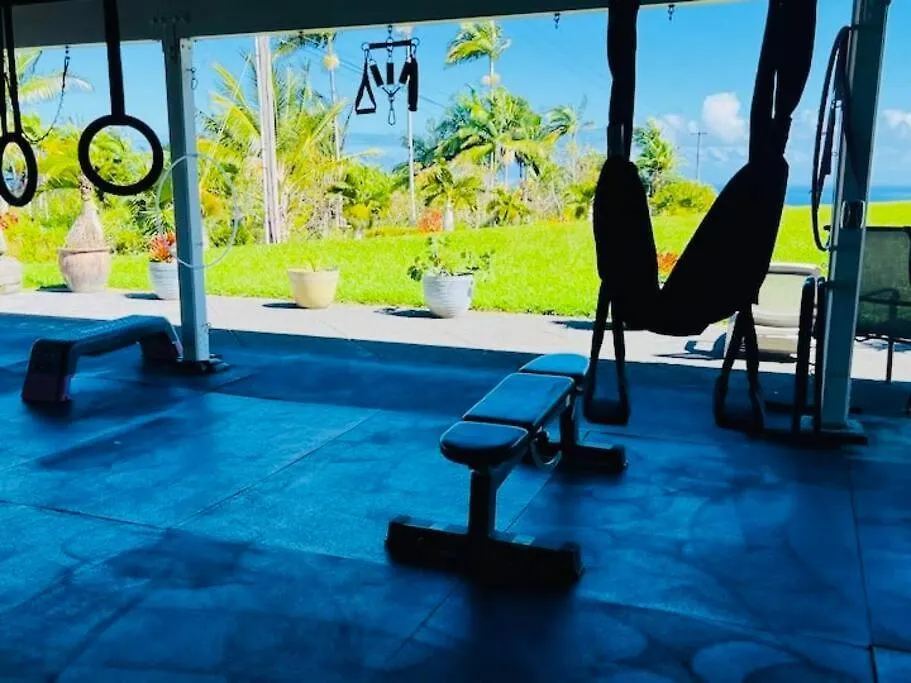 Holiday home Private Waterfalls , Massive Big Island Estate, Ocean Views , Unbelievable Location Villa Hakalau