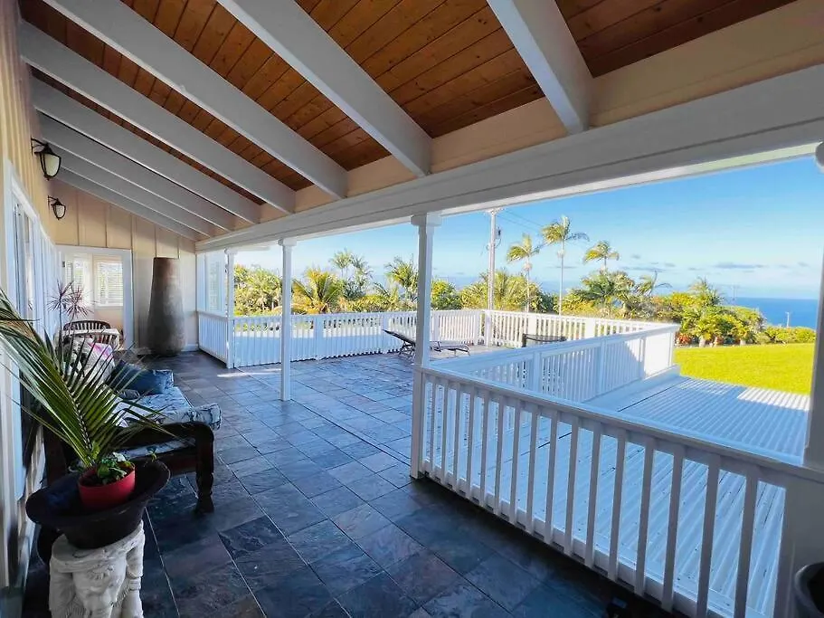 Vila Private Waterfalls , Massive Big Island Estate, Ocean Views , Unbelievable Location Hakalau 0*,