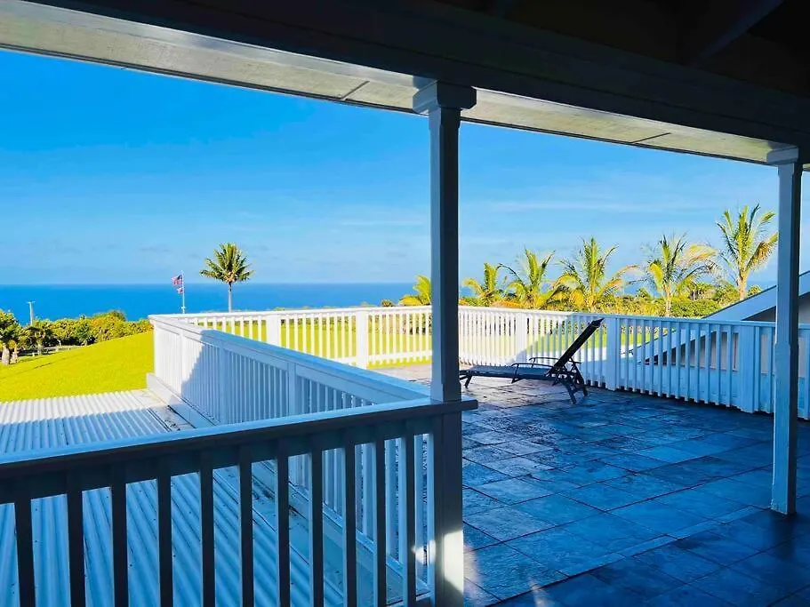 Vila Private Waterfalls , Massive Big Island Estate, Ocean Views , Unbelievable Location Hakalau